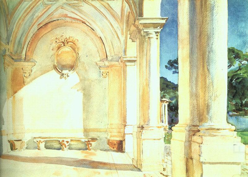 John Singer Sargent Villa Falconieri china oil painting image